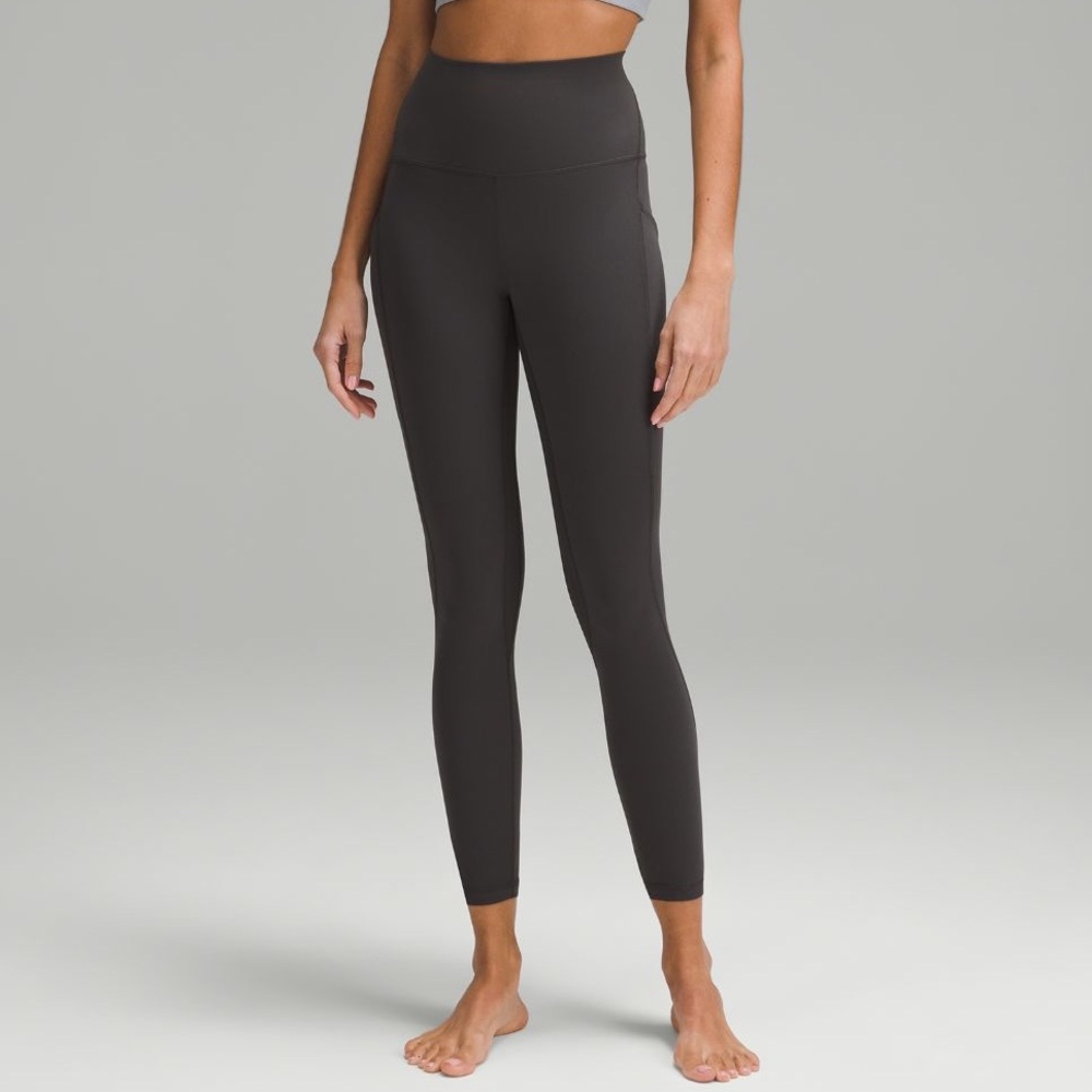 Lululemon align high-rise pant with pockets 25” graphite grey

Size 8